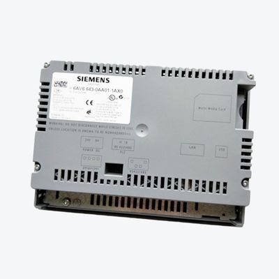 SIEMENS 6AV2102-0AA07-0AA5 SIMATIC AVANZÓ EL MÓDULO V17